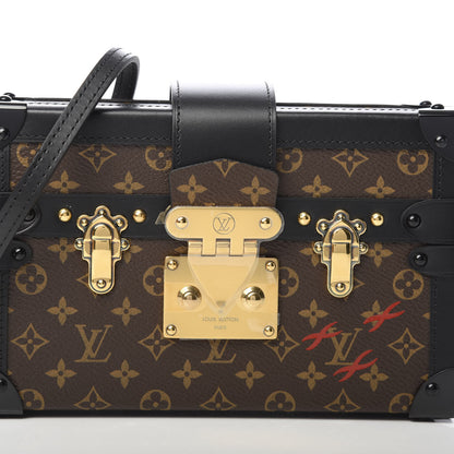 Louis Vuitton Monogram Petite Malle Black 8 of 12