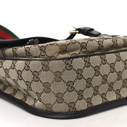 Gucci Monogram Web Childrens Messenger Bag Beige Ebony Cocoa 9 of 10