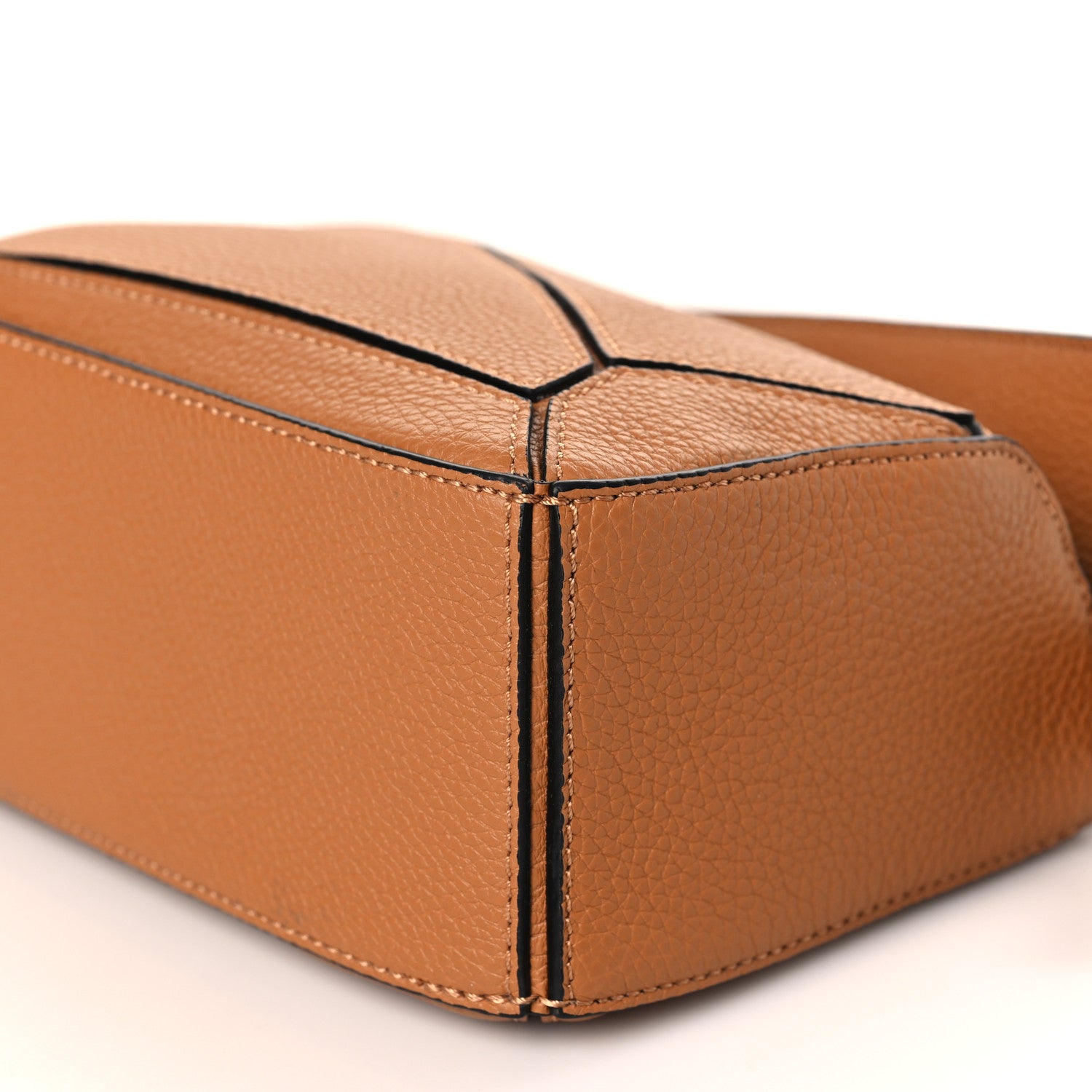 Loewe Calfskin Mini Puzzle Bag Tan 9 of 9