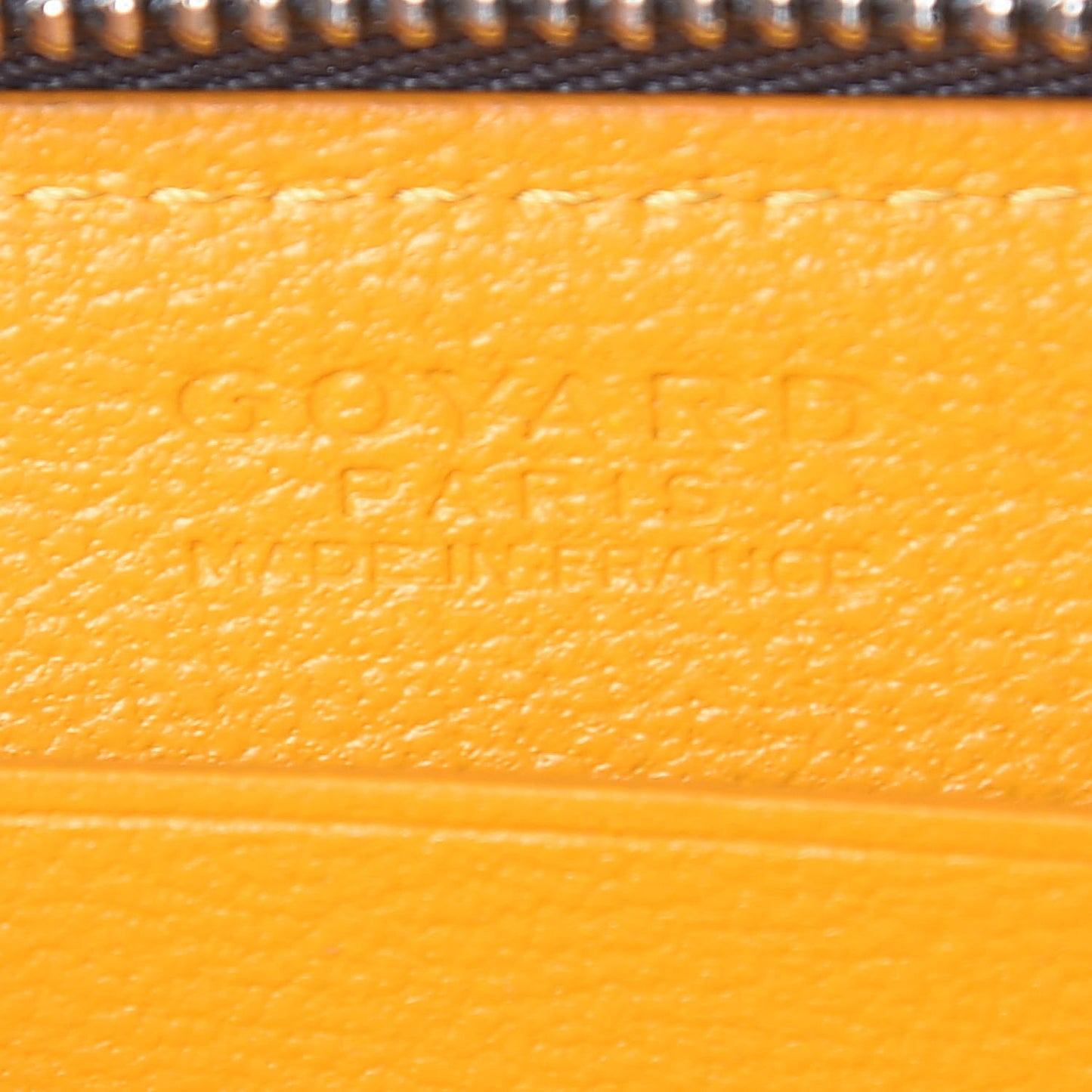 Goyardine Compact Wallet Grey