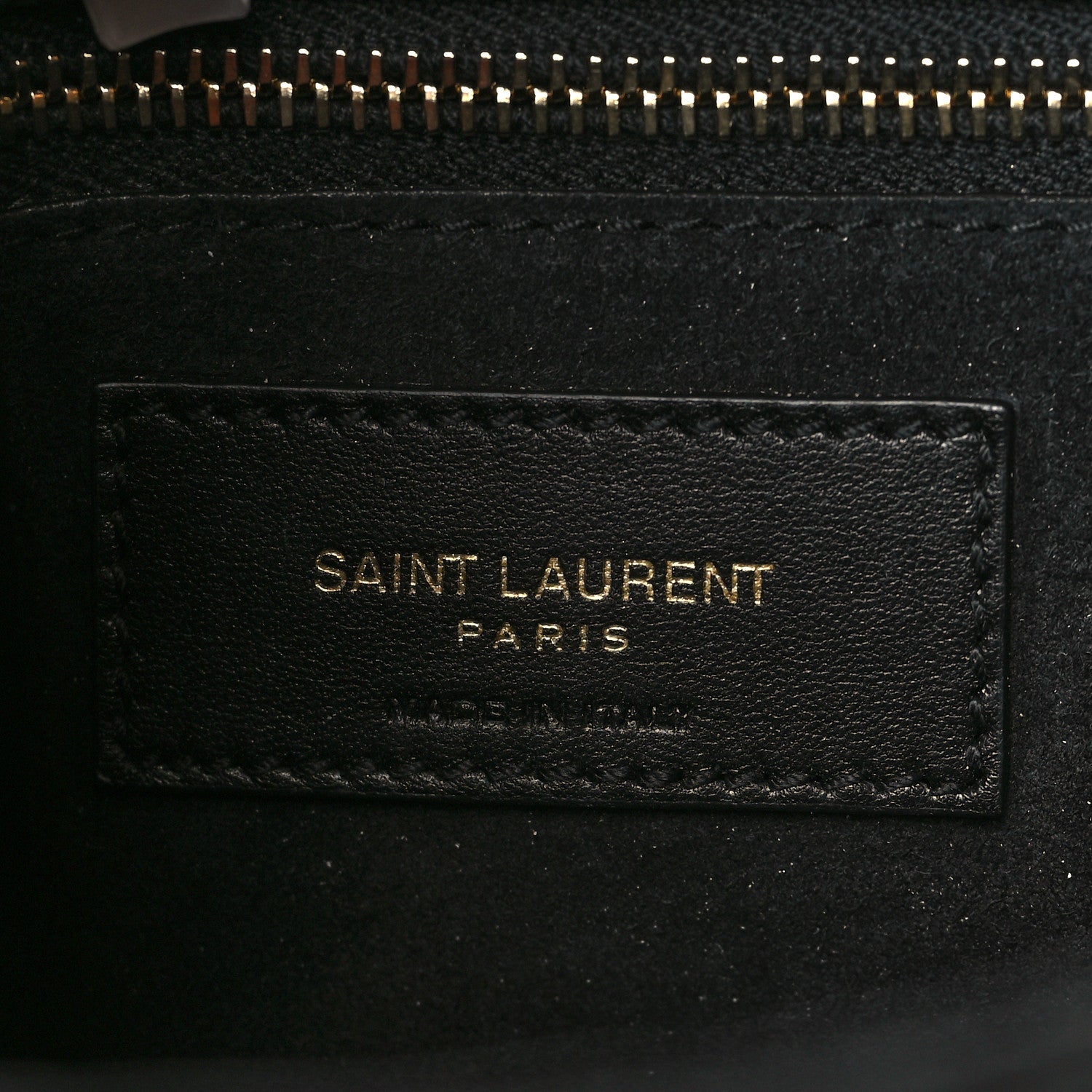 Saint Laurent Calfskin Crocodile Embossed Le 5 A 7 Hobo Black 6 of 10