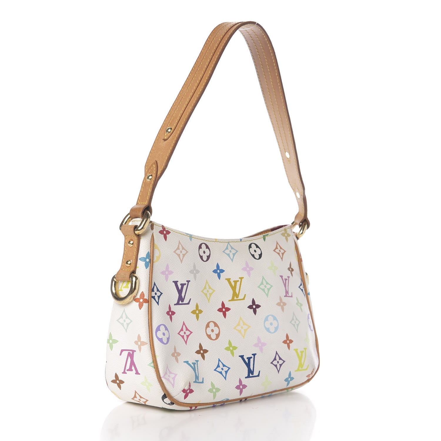 Louis Vuitton Monogram Multicolor Lodge PM White 2 of 12