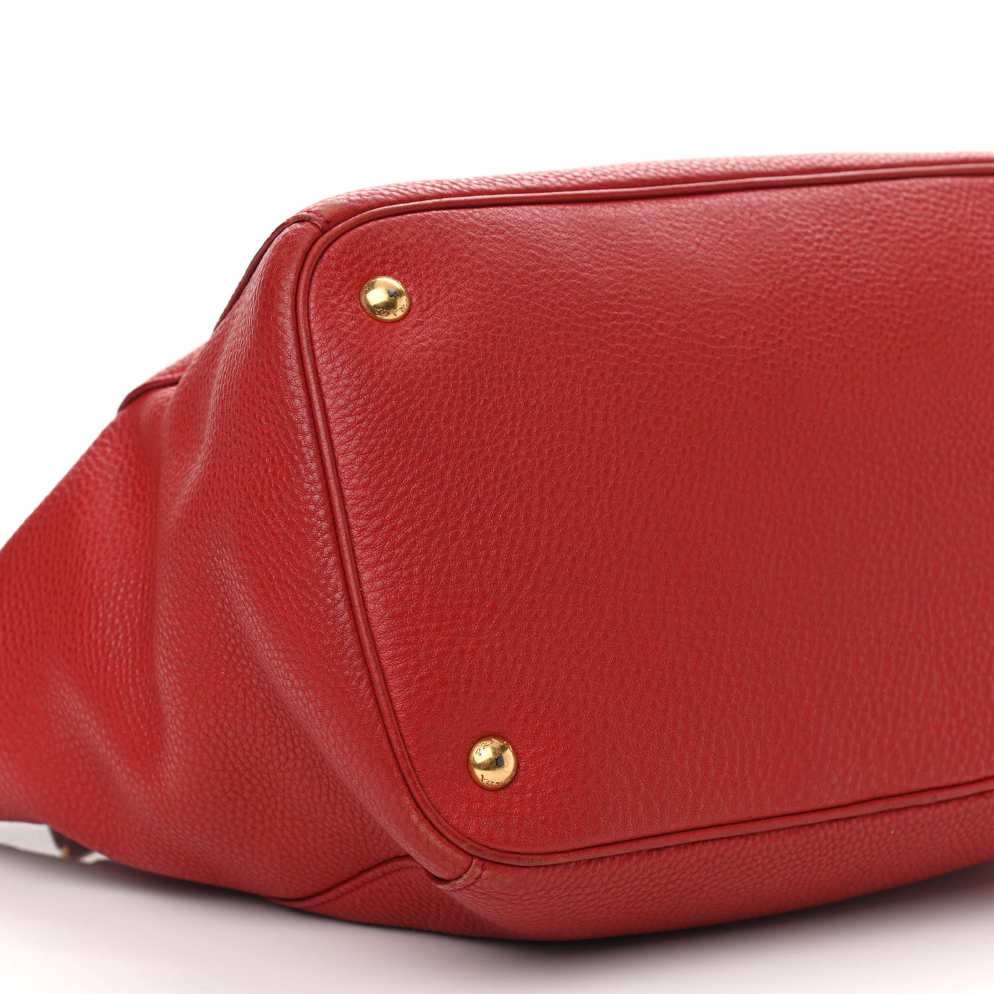 Vitello Daino Tote Rosso