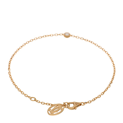 Cartier 18K Yellow Gold Diamond SM D'Amour Bracelet 2 of 4
