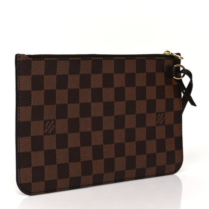 Louis Vuitton Damier Ebene Neverfull MM GM Pochette 3 of 7