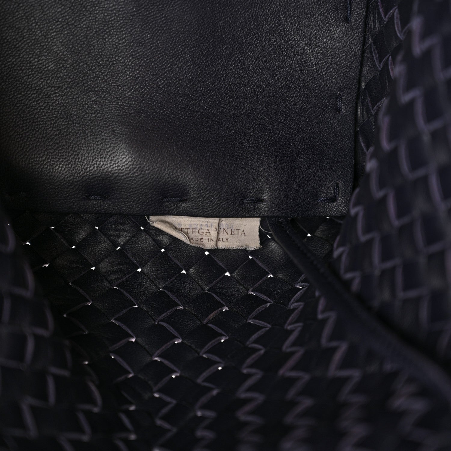 Bottega Veneta Nappa Intrecciato Small Cabat Dark Purple 7 of 11