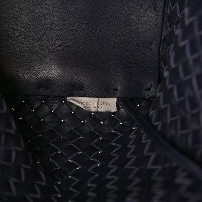 Bottega Veneta Nappa Intrecciato Small Cabat Dark Purple 7 of 11