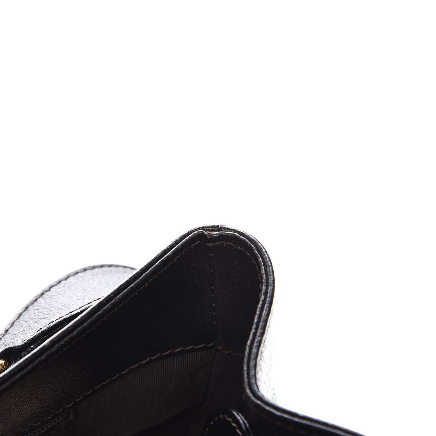 Calfskin Cerf Executive Shopper Tote Dark Brown