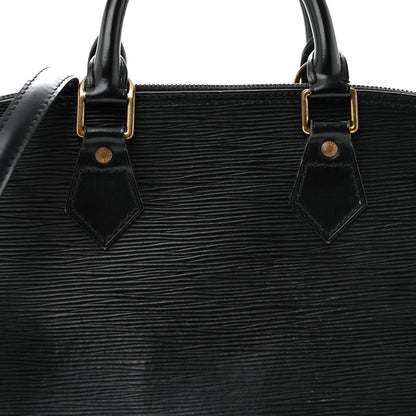 Louis Vuitton Epi Alma PM  Black 7 of 13