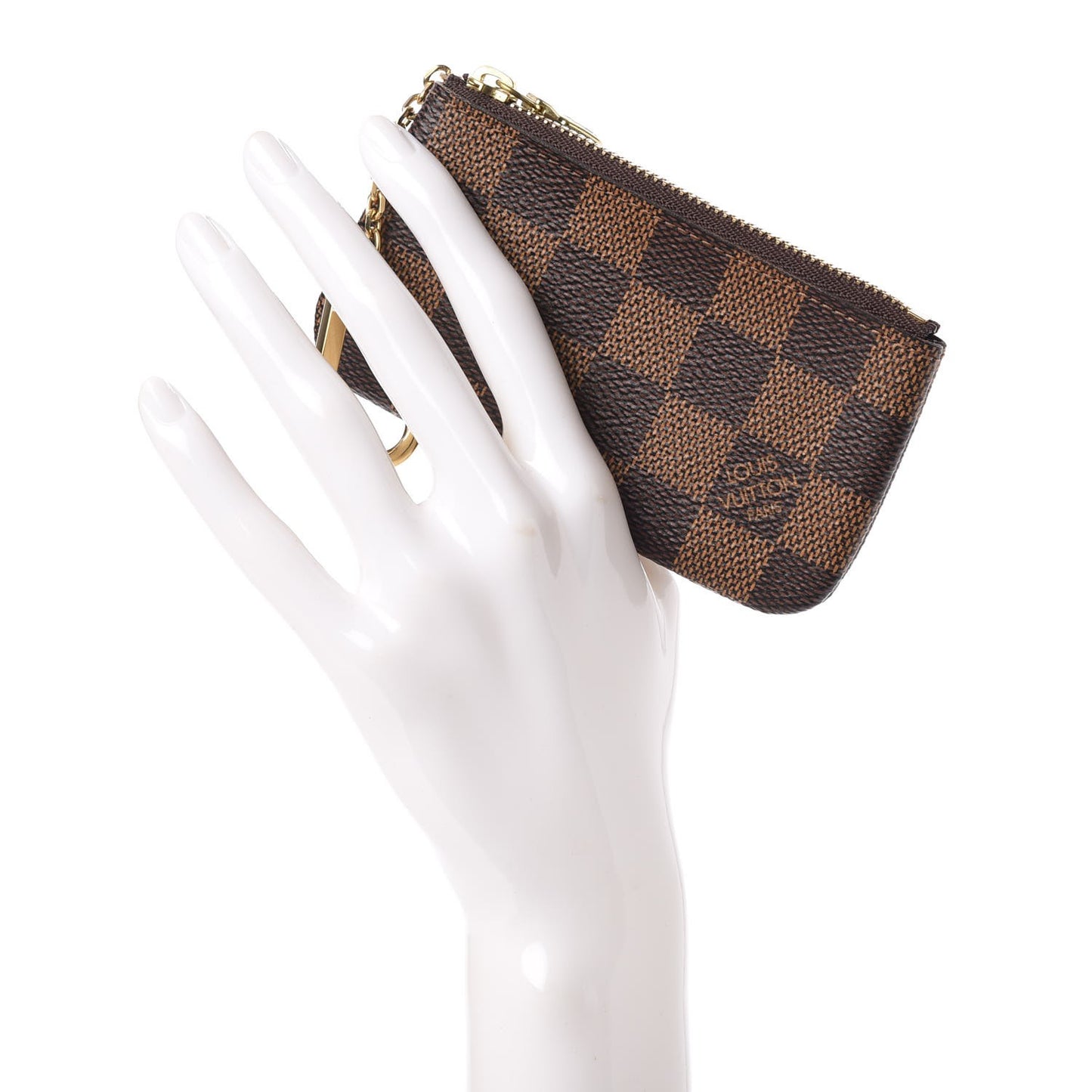 Damier Ebene Key Pouch