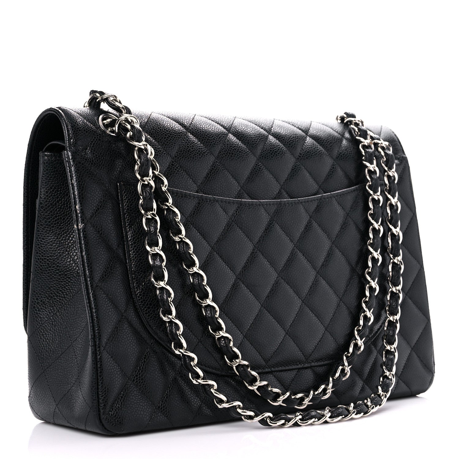 Chanel Caviar Quilted Maxi Double Flap Black 4 of 20