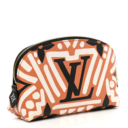 Louis Vuitton Monogram Giant Crafty Cosmetic Pouch Crème Caramel 3 of 6