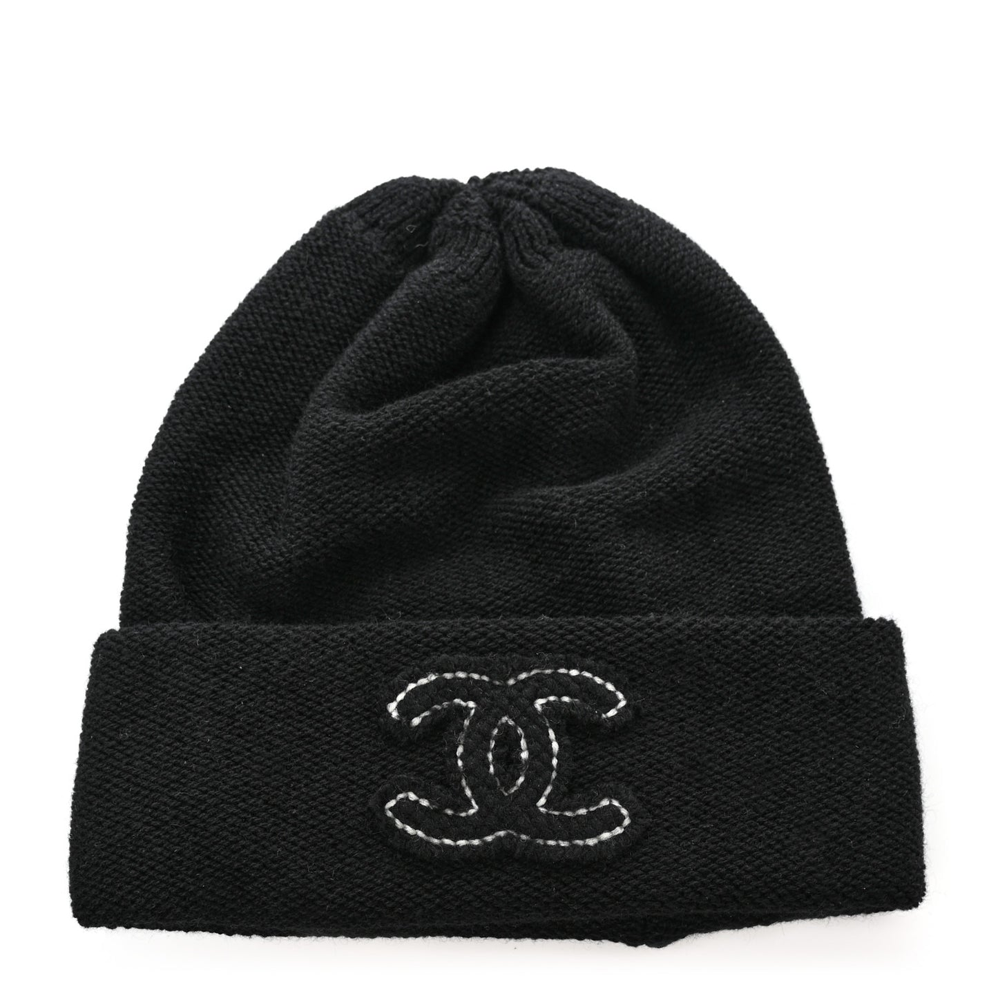 Cashmere CC Beanie Hat Black