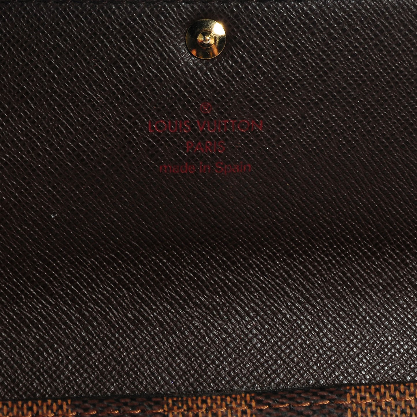 Damier Ebene Sarah Wallet