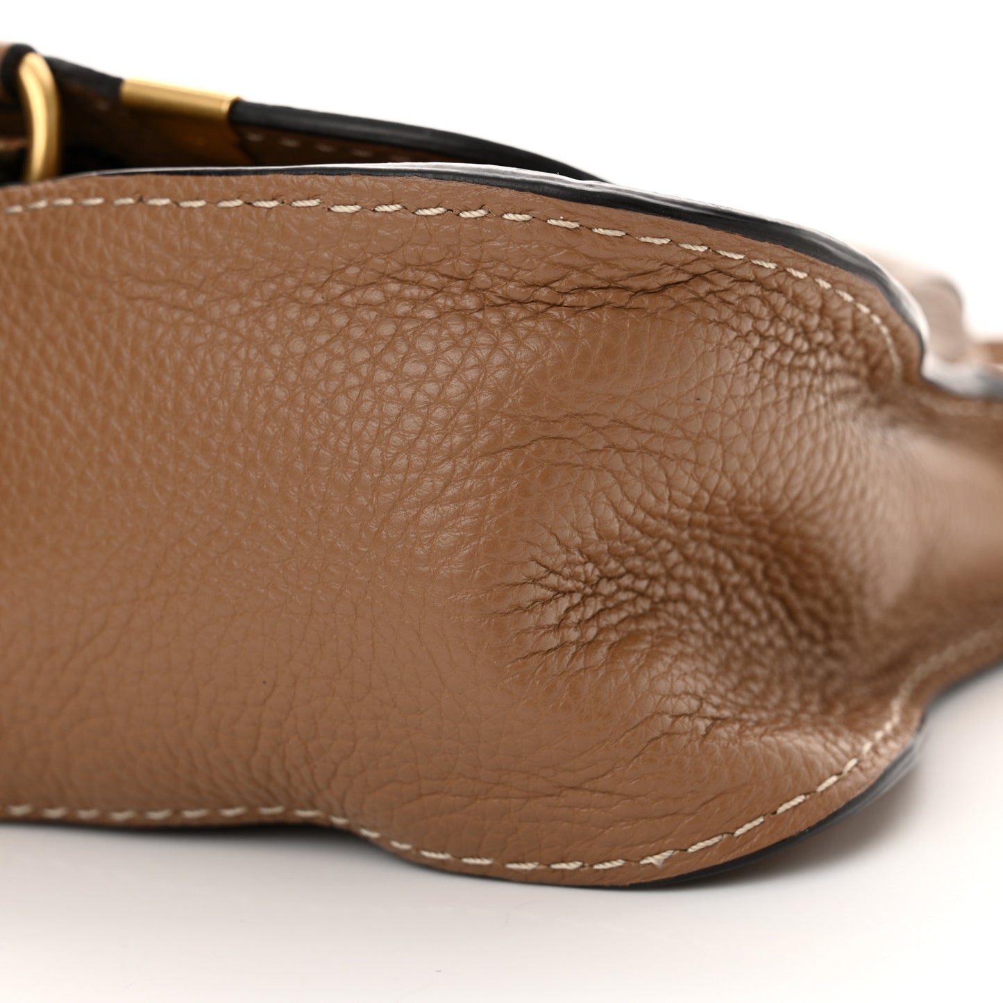 Calfskin Mini Marcie Satchel Nut