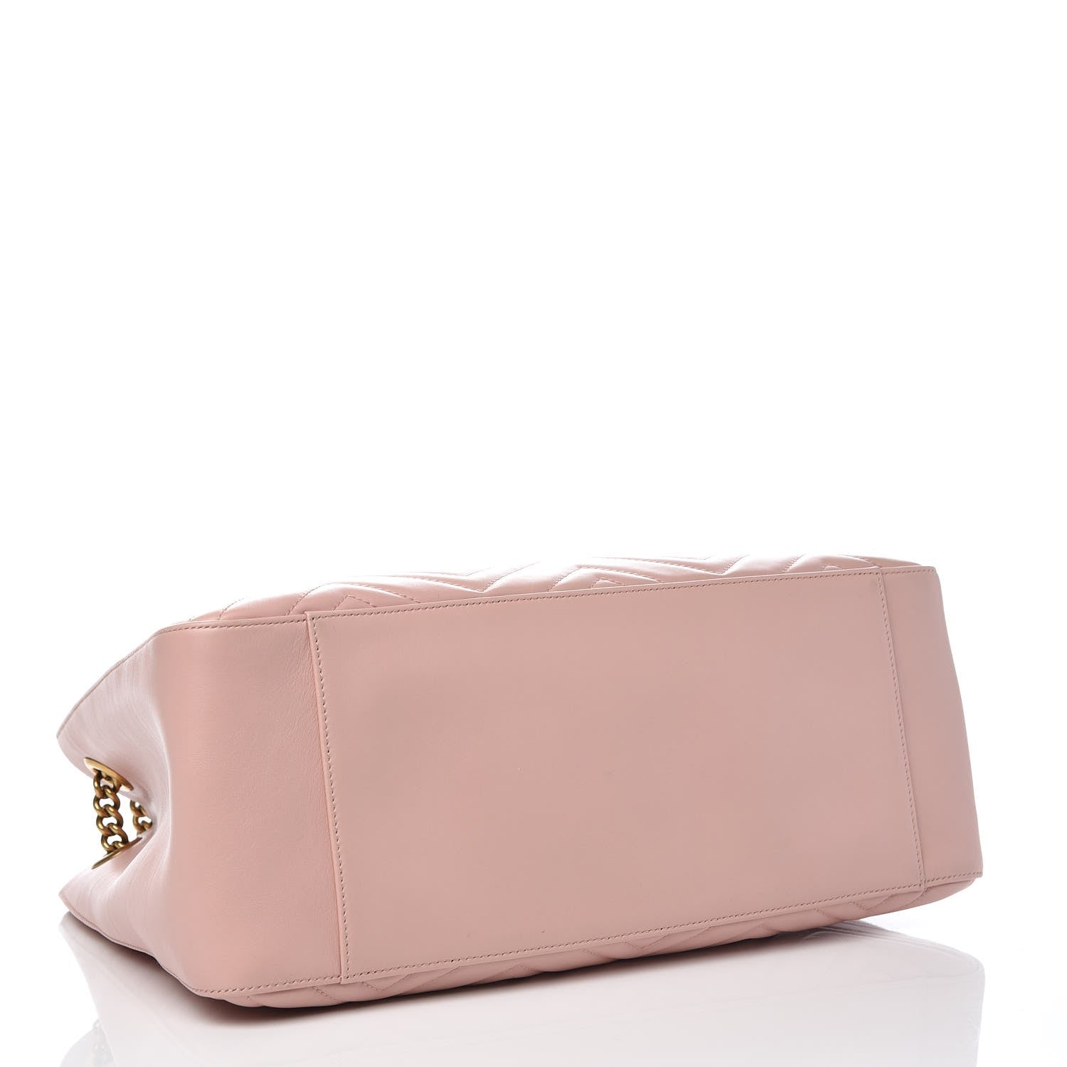 Gucci Calfskin Matelasse Medium GG Marmont Shoulder Tote Bag Perfect Pink 5 of 9