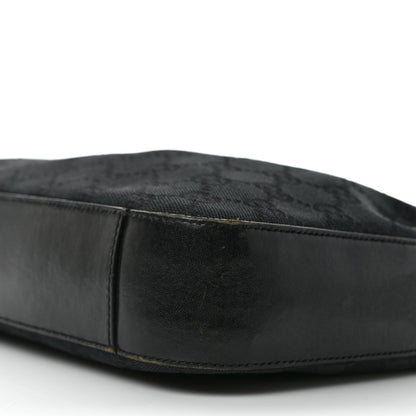 Gucci Monogram GG Clasp Hobo Black 9 of 13