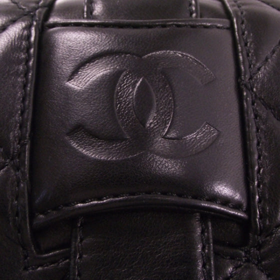 Chanel Lambskin Quilted Twist Lock Flap 11 of 11