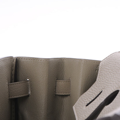Hermes Taurillon Clemence Birkin 35 Sauge 20 of 32