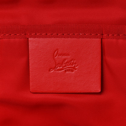 Christian Louboutin Calfskin Rubber Nylon Loubideal Backpack Smoky 6 of 10