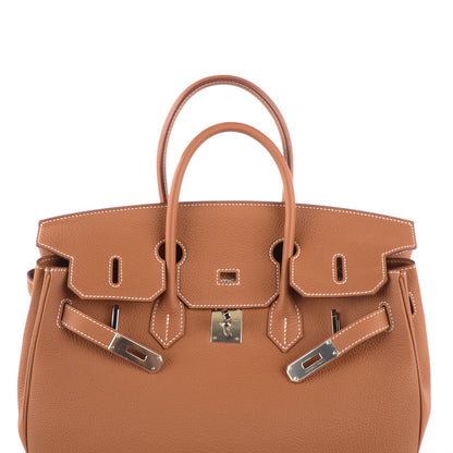 Hermes Togo Birkin 35 Gold 5 of 16
