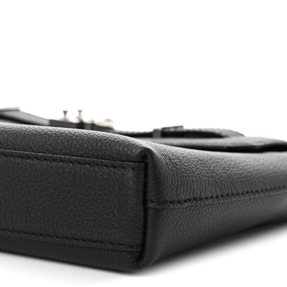 Louis Vuitton Cuir Millesime Georges Pouch Black 9 of 9