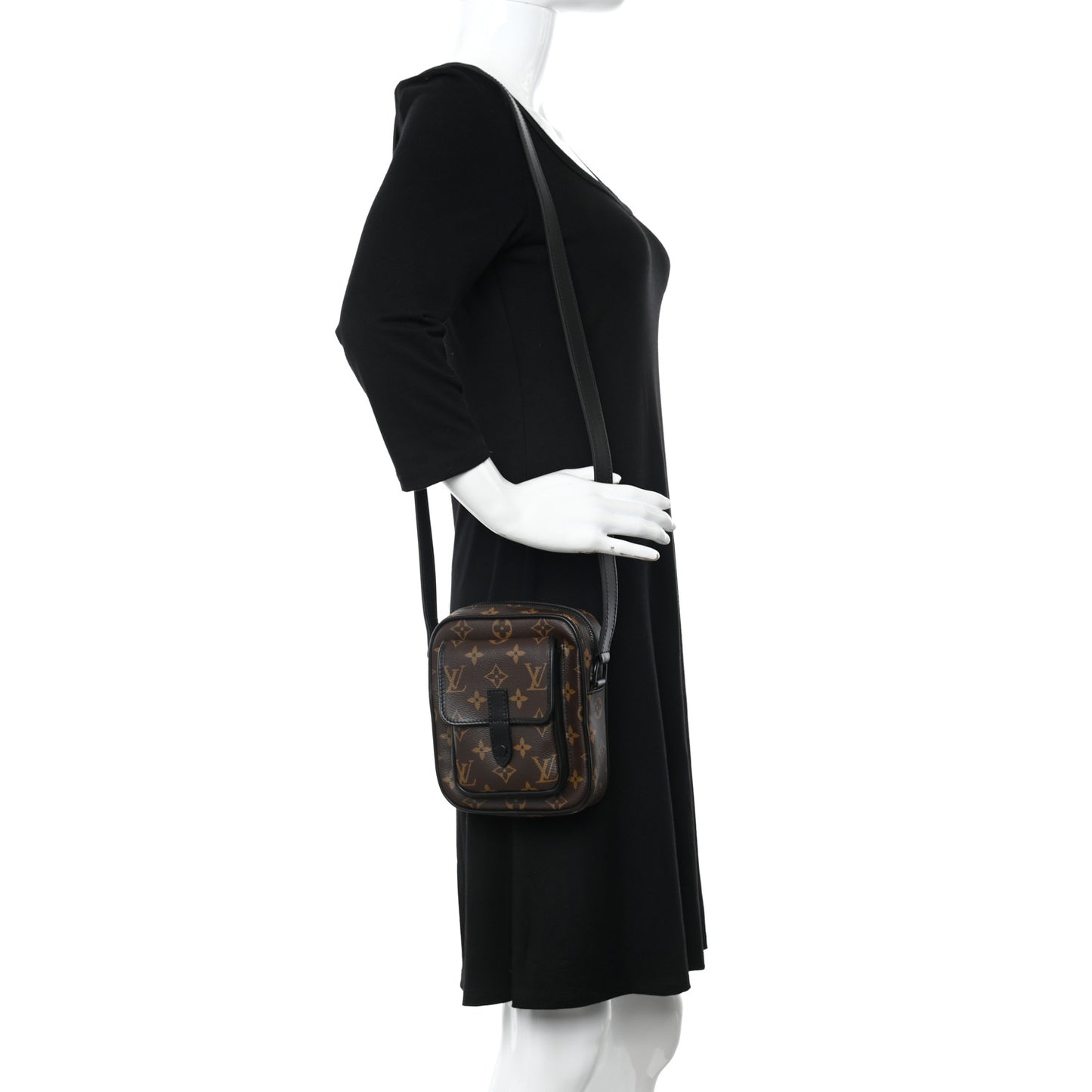 Monogram Macassar Christopher Wearable Wallet