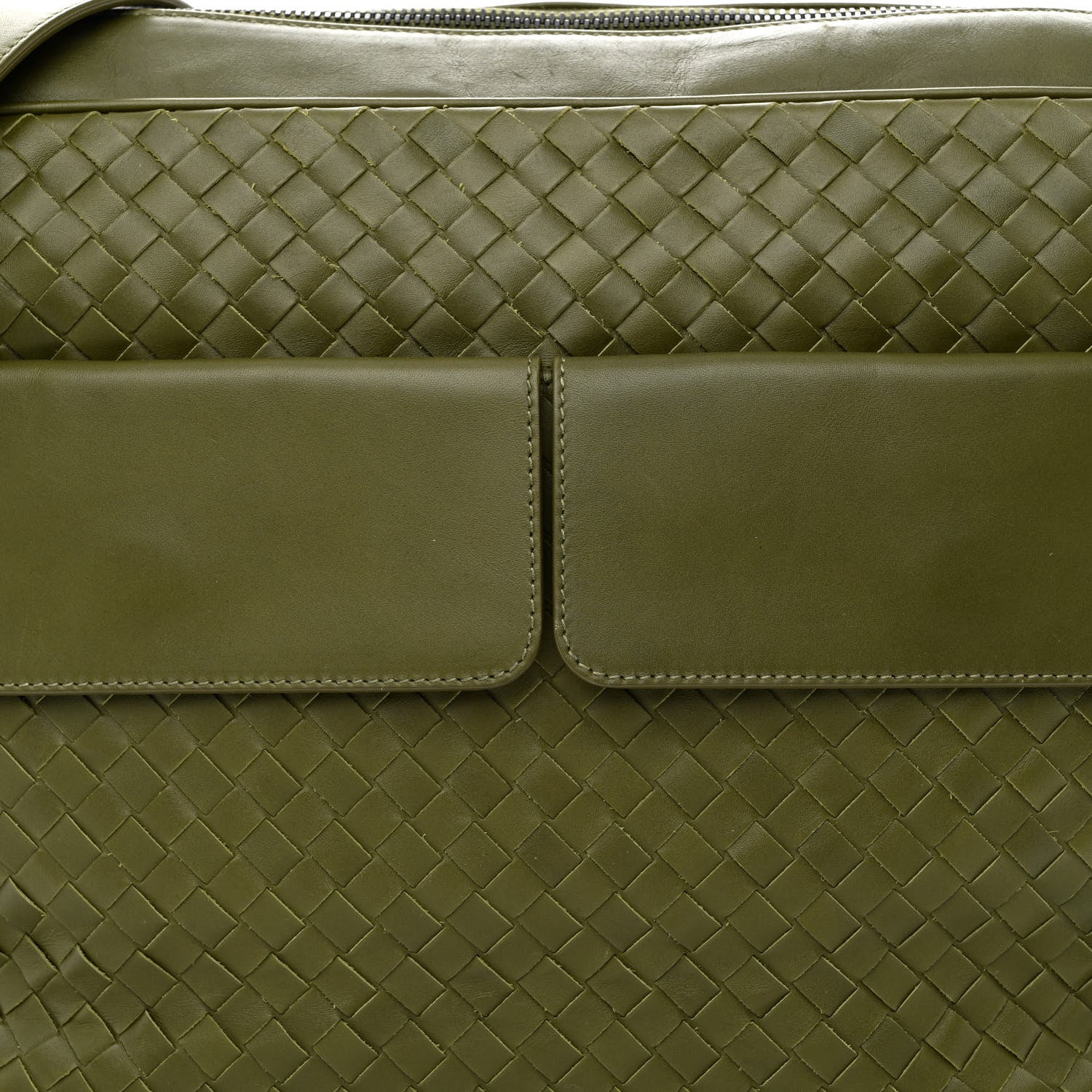 Bottega Veneta Nappa Intrecciato Messenger Bag Mud 8 of 13