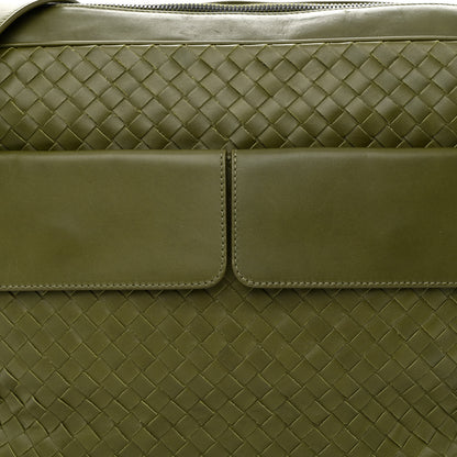 Bottega Veneta Nappa Intrecciato Messenger Bag Mud 8 of 13