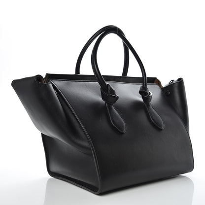 Celine Smooth Calfskin Small Tie Knot Tote Black 4 of 16
