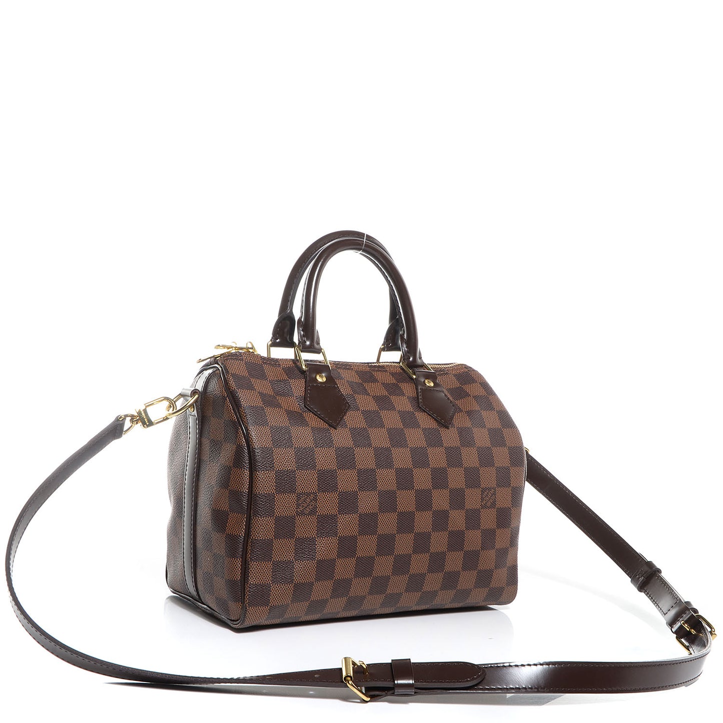 Damier Ebene Speedy Bandouliere 25