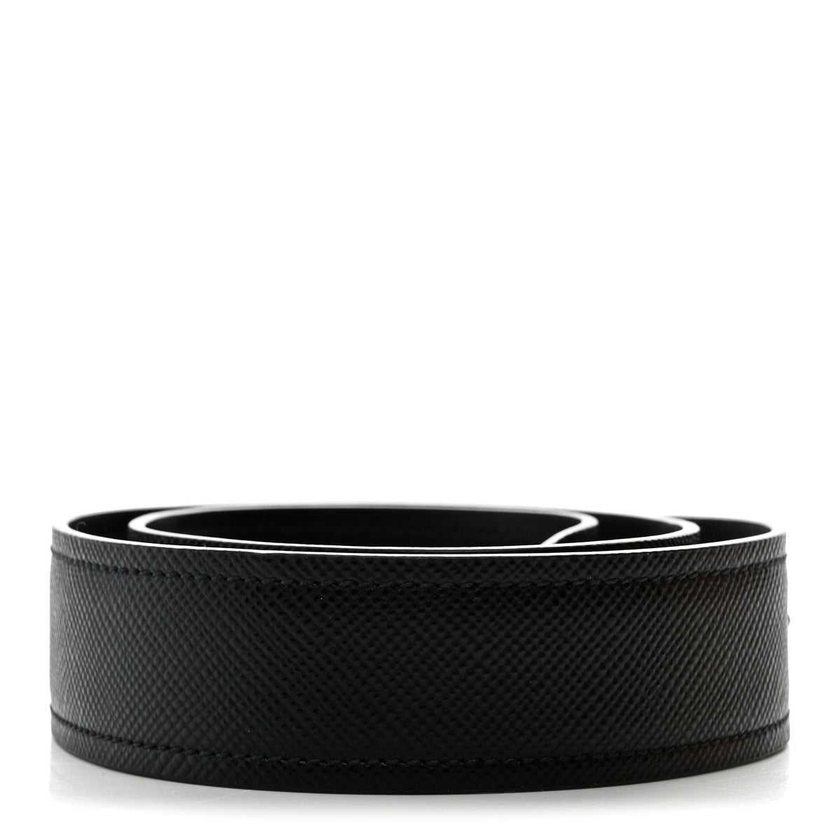 Prada Saffiano Shoulder Strap Black 2 of 4