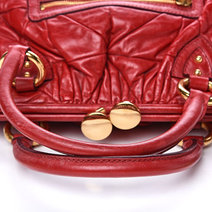 Marc Jacobs Lambskin Quilted Stam Red 11 of 14