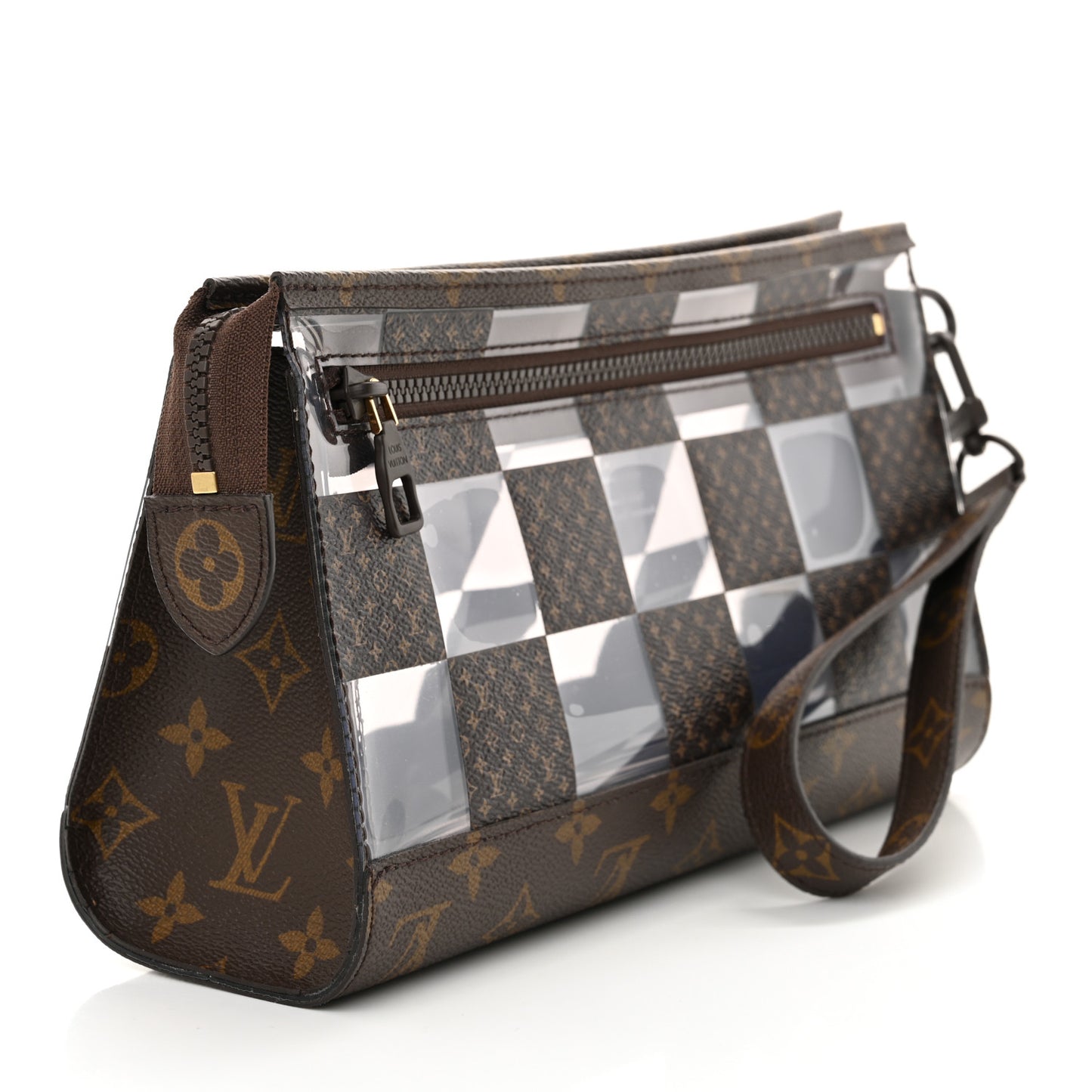 PVC Monogram Chess Standing Pouch