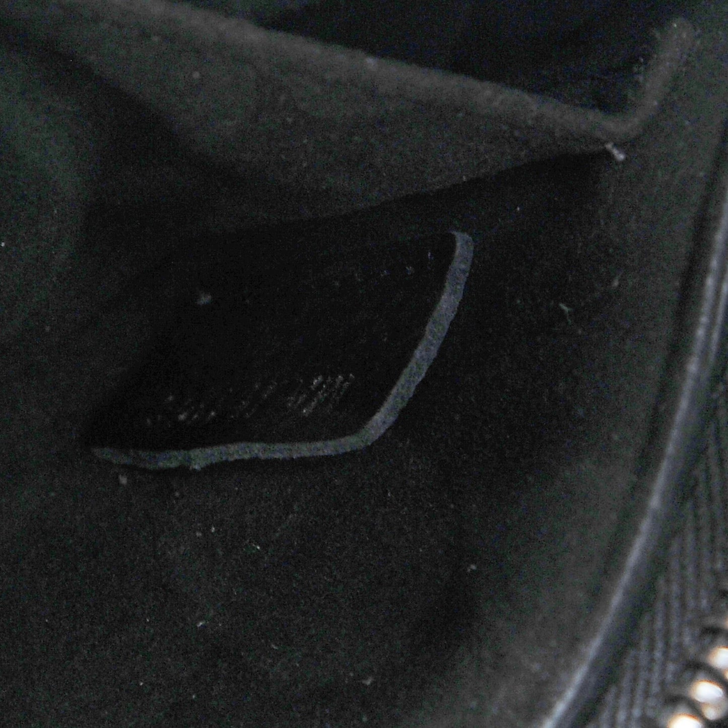 Grained Calfskin Mini Shark Lock Satchel Black
