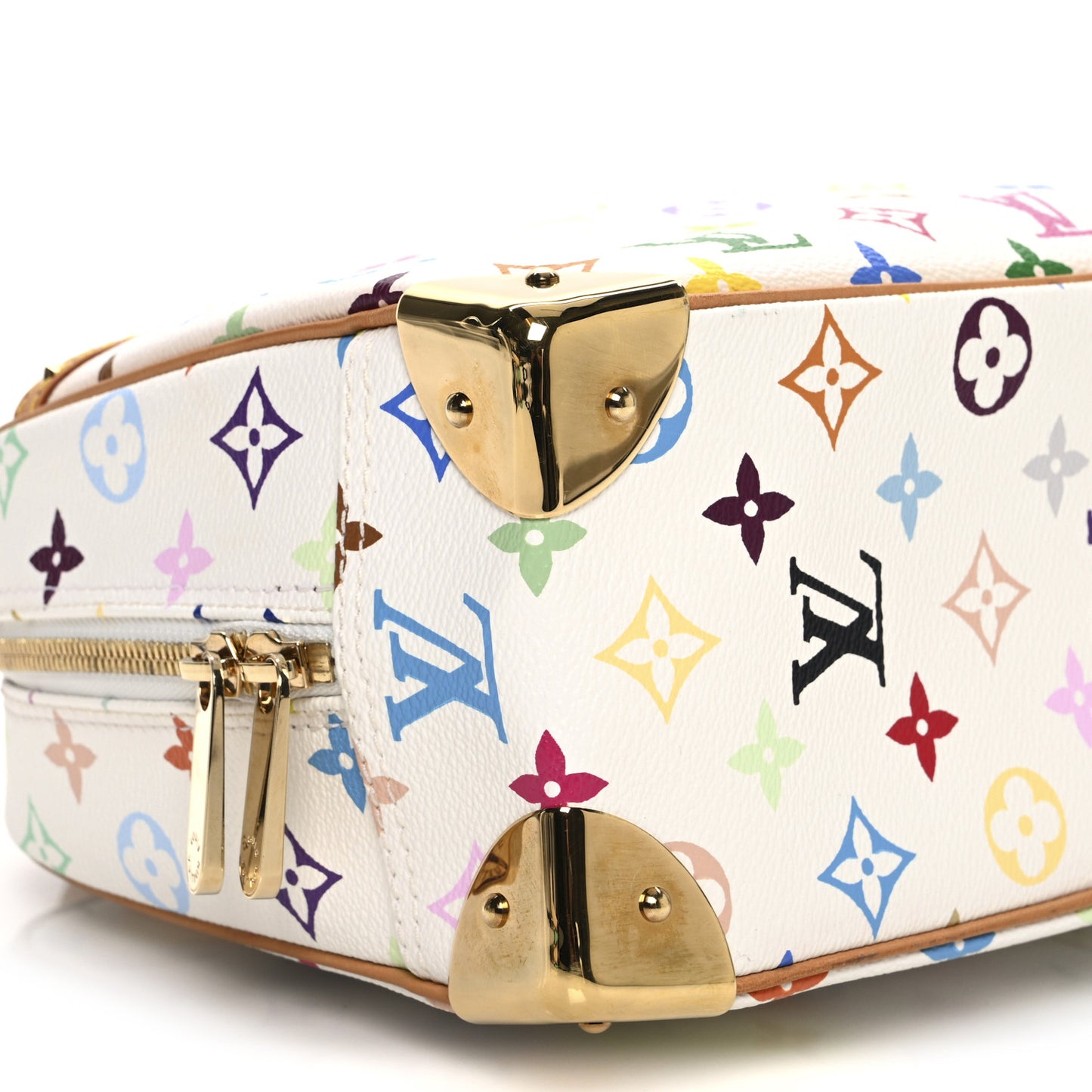 Monogram Multicolor Trouville White