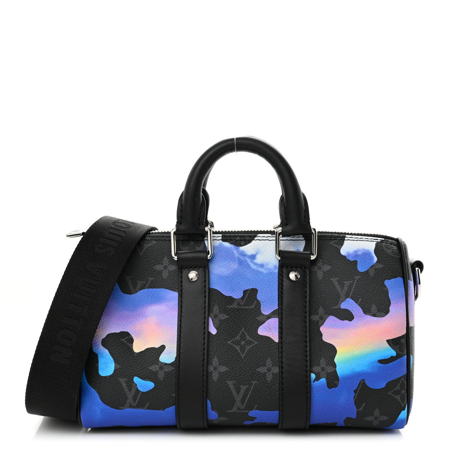 Louis Vuitton Sunset Monogram Eclipse Keepall Bandouliere 25 1 of 9