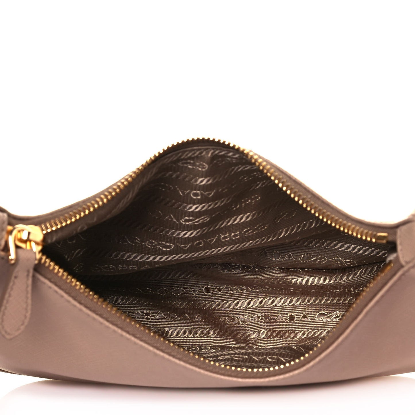 Saffiano Re-Edition 2005 Shoulder Bag Cammeo Beige