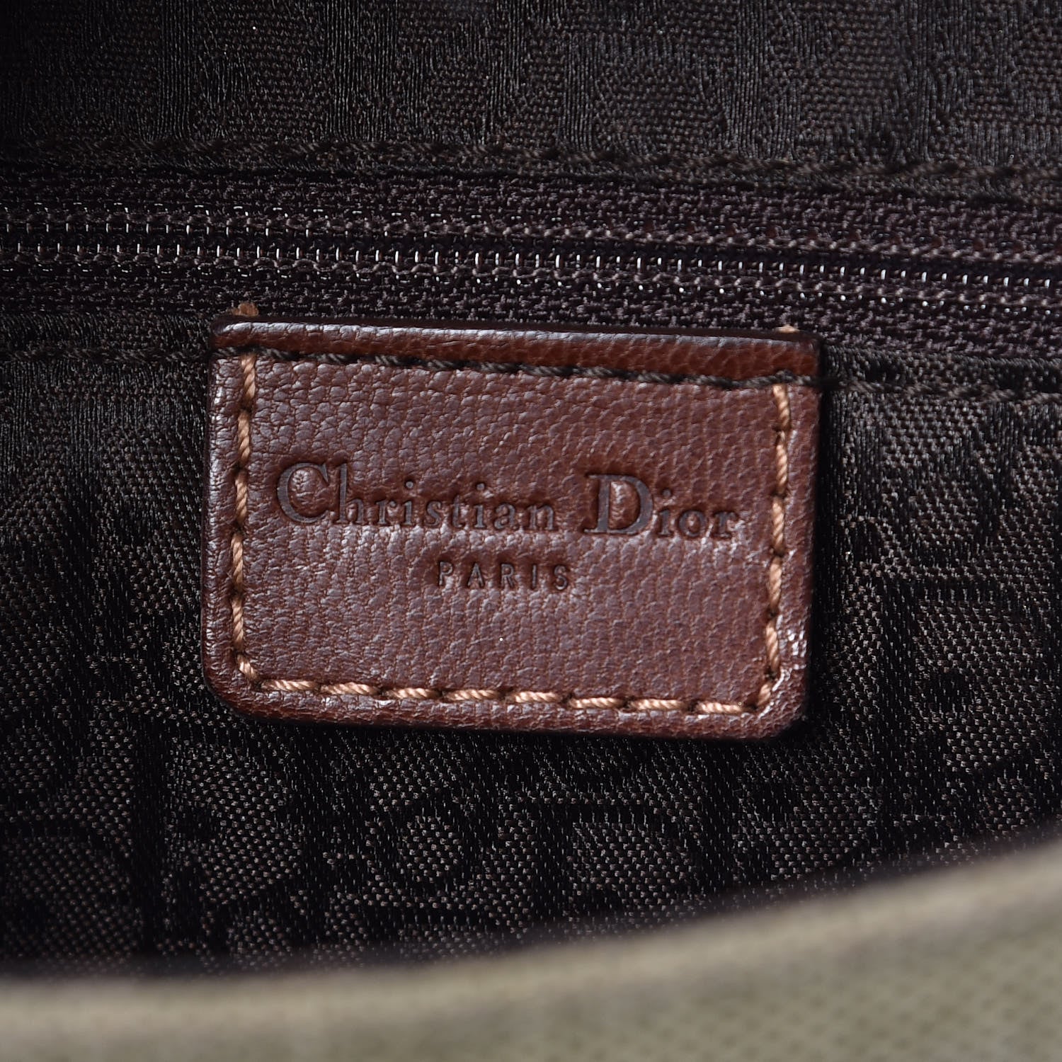 Christian Dior Canvas Calfskin Street Chic Columbus Ave Green 6 of 15