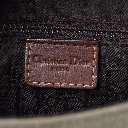 Christian Dior Canvas Calfskin Street Chic Columbus Ave Green 6 of 15