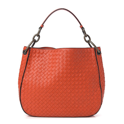 Bottega Veneta Nappa Intrecciato Small Loop Terracota 1 of 9