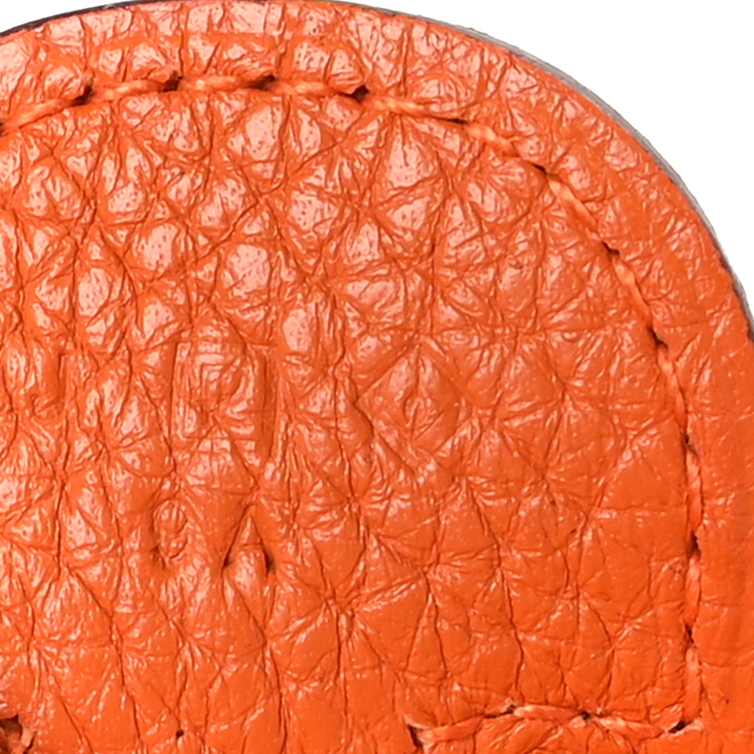 Hermes Taurillon Clemence Evelyne III GM Orange 6 of 10