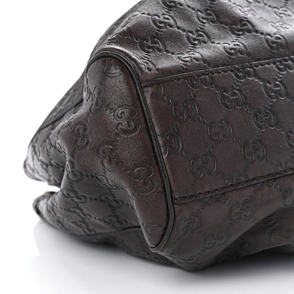 Gucci Guccissima Medium Sukey Tote Chocolate 8 of 10