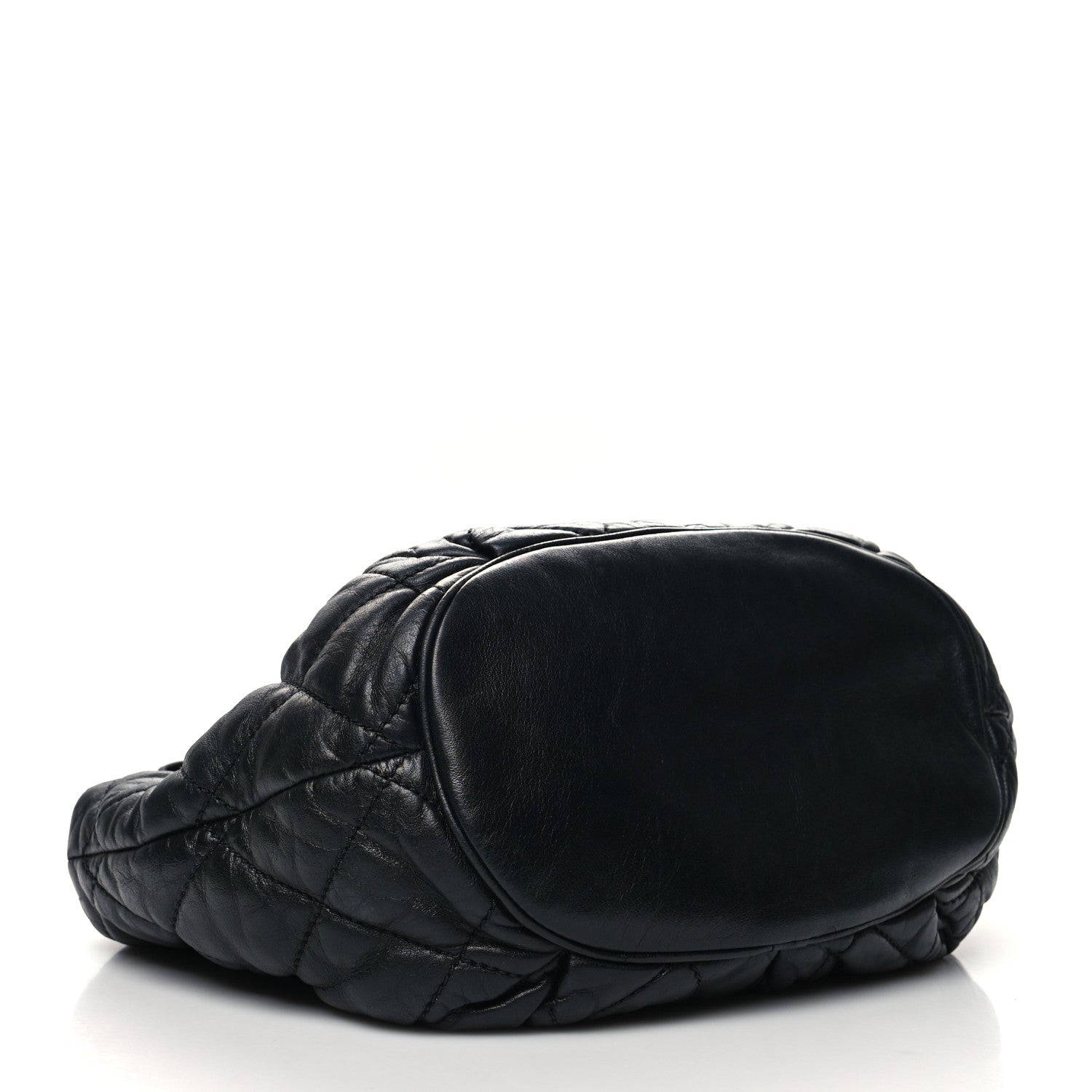 Chanel Lambskin Quilted Cloudy Bundle East West Tote Black 4 of 10