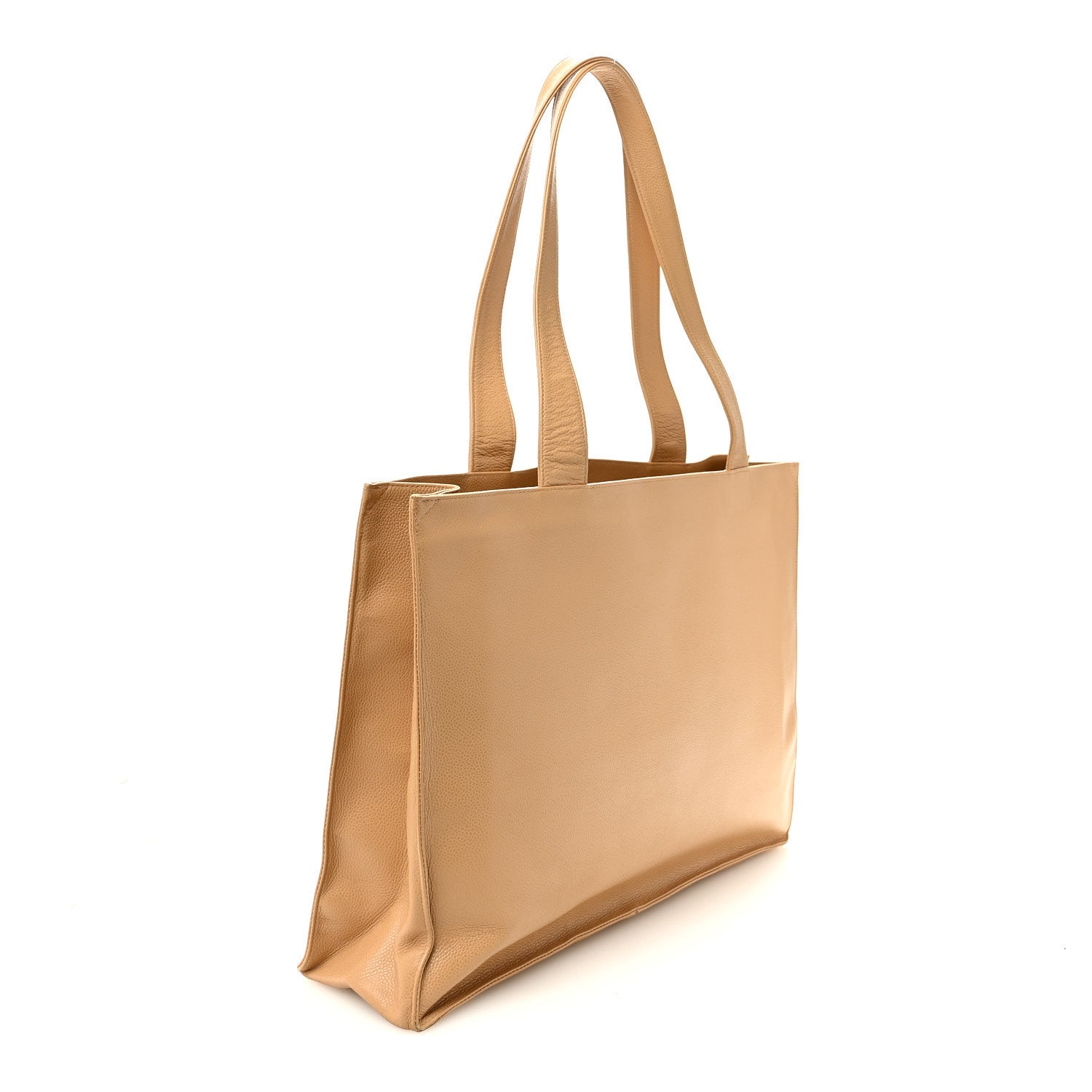 Chanel Caviar Timeless CC Tote Beige 3 of 10
