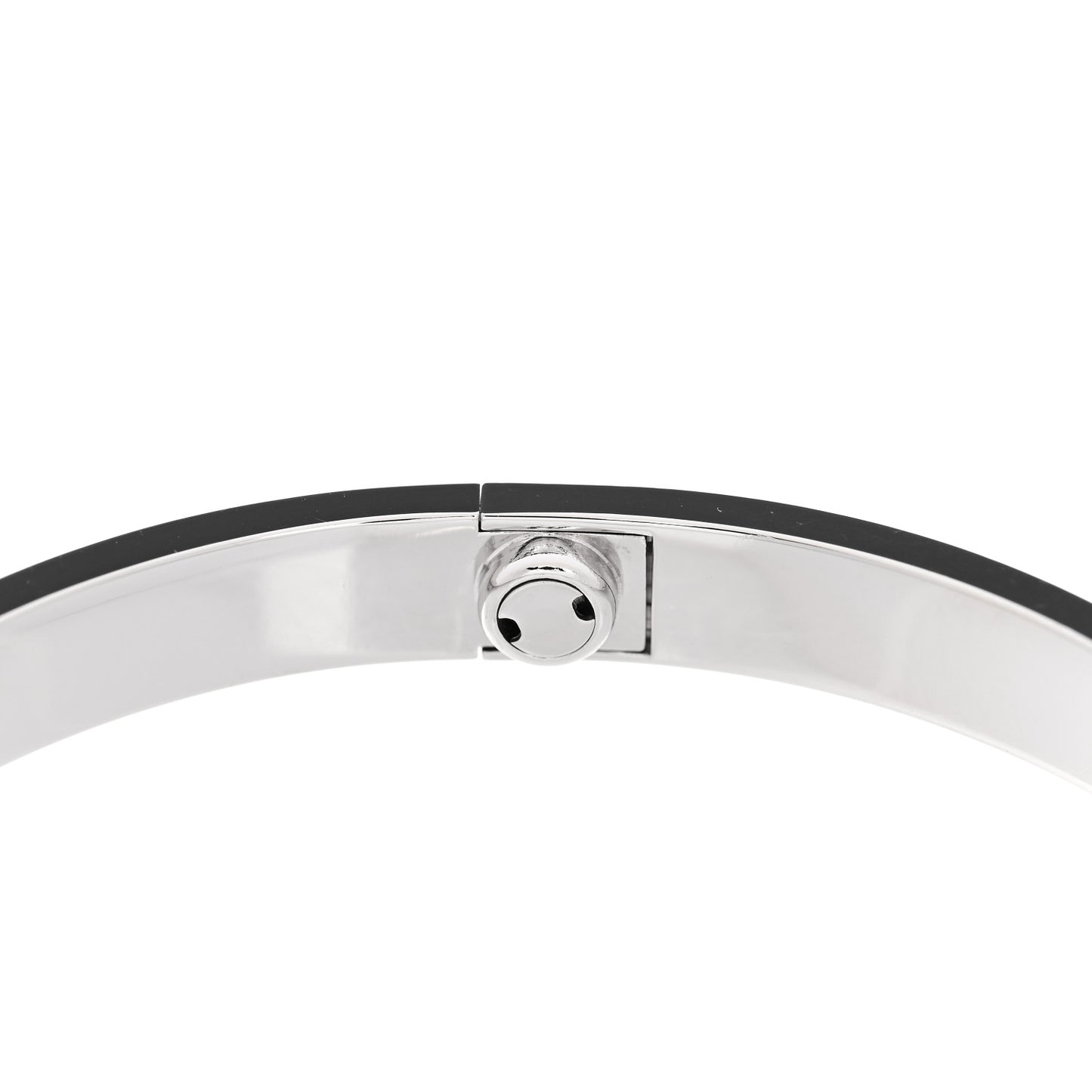 18K White Gold 4 Diamond LOVE Bracelet 19