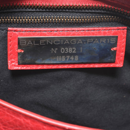 Balenciaga Agneau City Rouge Cardinal 6 of 8