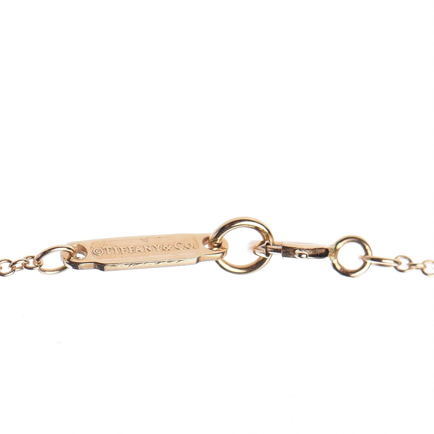 18K Yellow Gold Diamond 1837 Circle Pendant Necklace