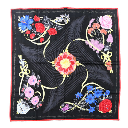 Hermes Silk Fleurs De L'Opera Scarf 90 1 of 4