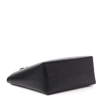 Mansur Gavriel Calfskin Large Shopping Tote Black Flamma 4 of 11